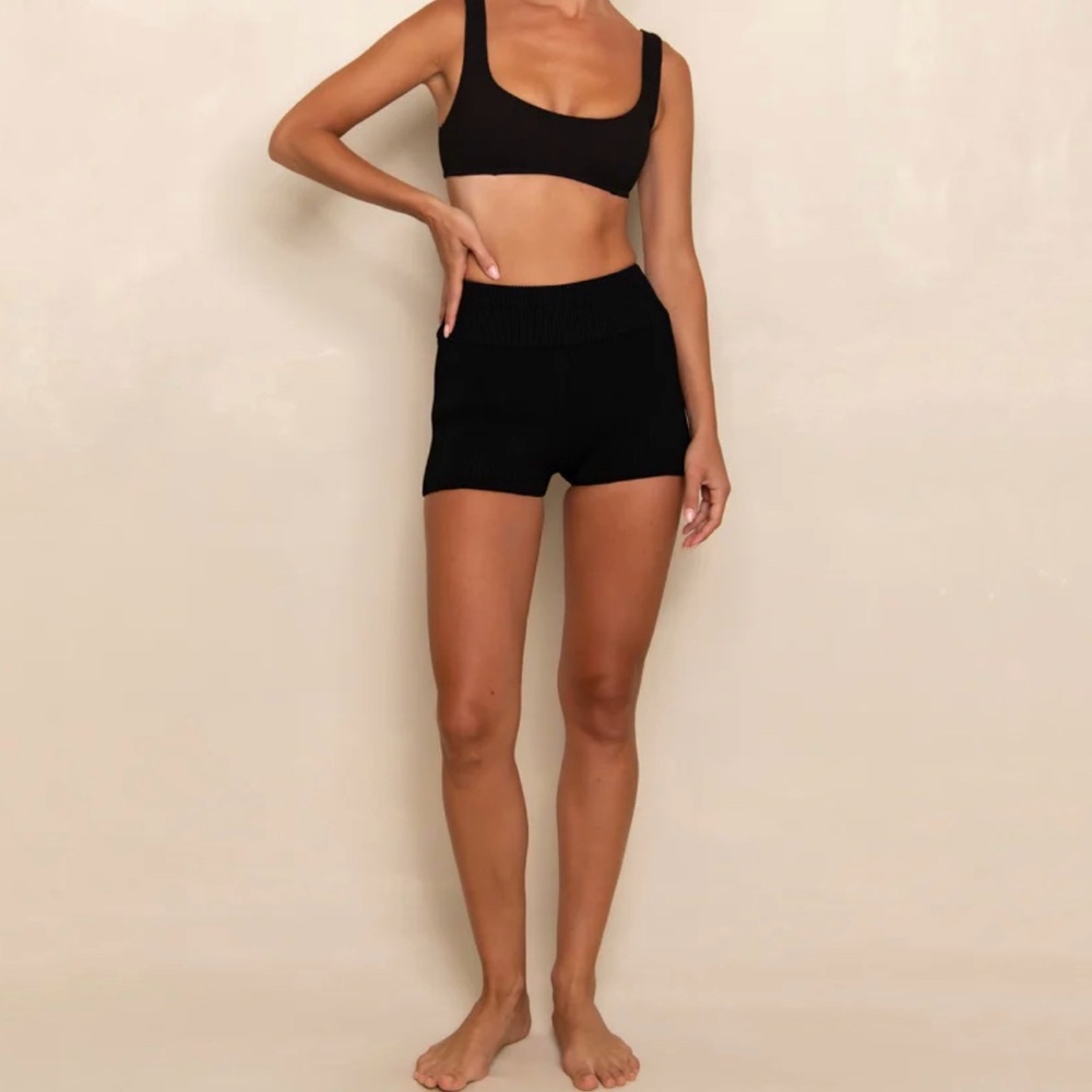 Elce Swim Essential Knit Shorts Black